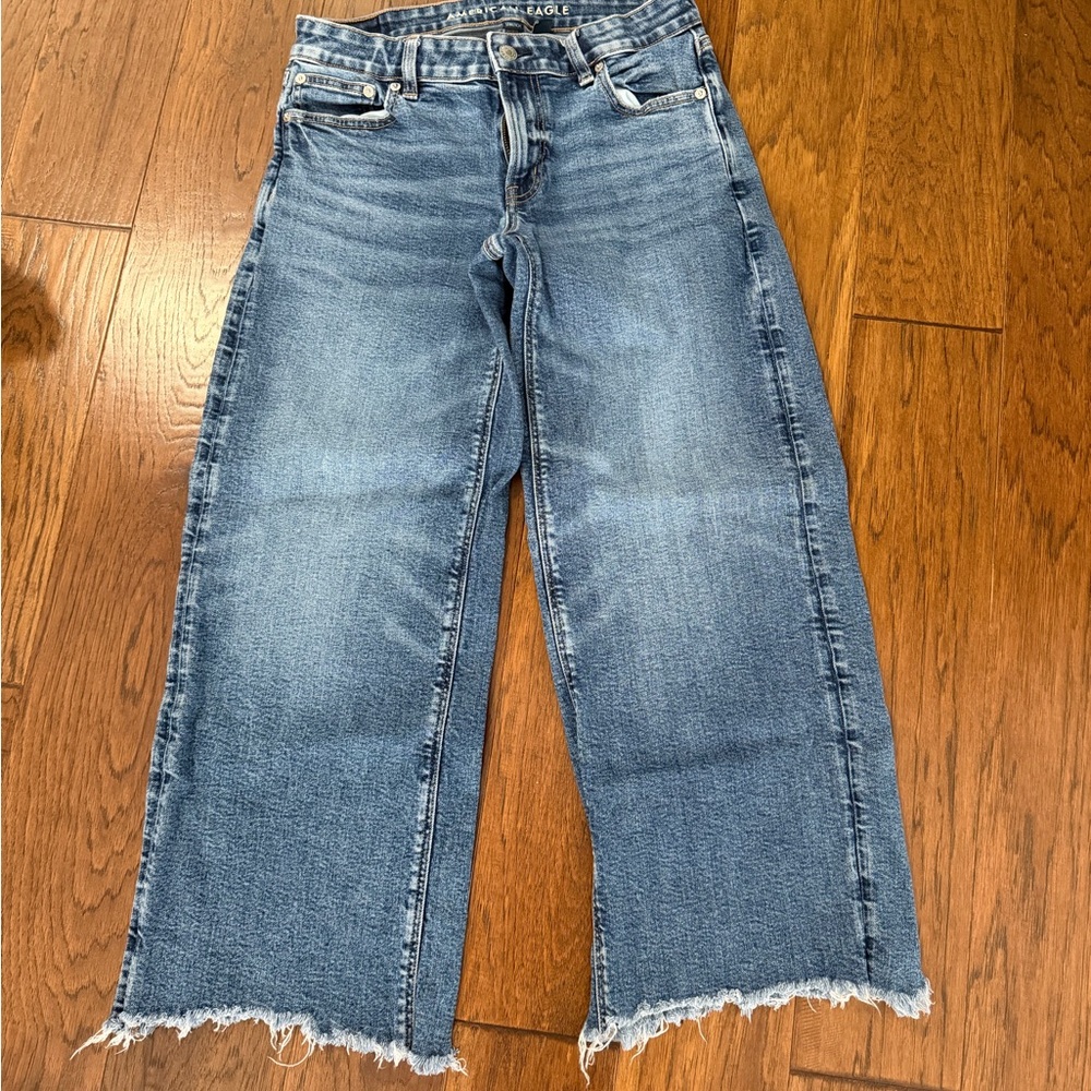 American Eagle Outfitters Light Blue Flare Jeans